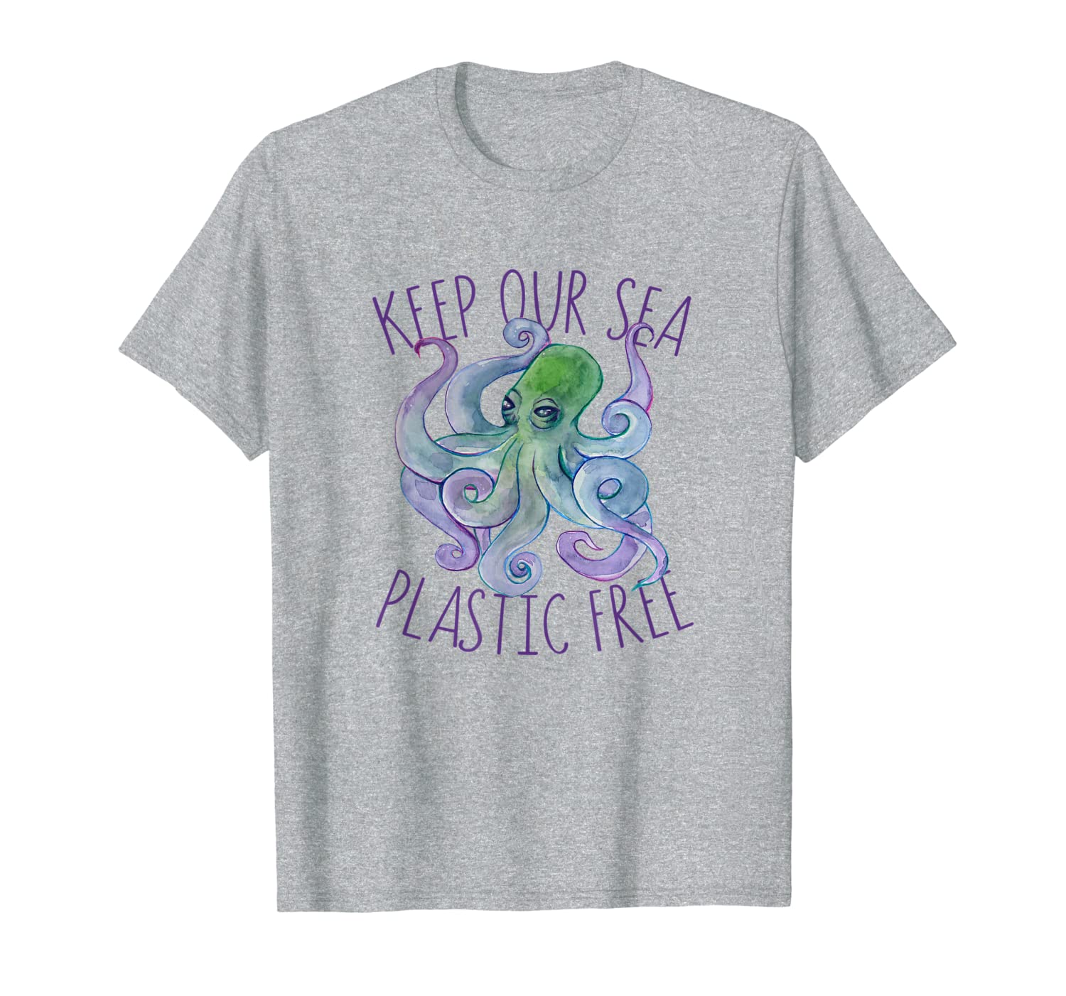 

keep our sea plastic earth day t-shirt, White;black