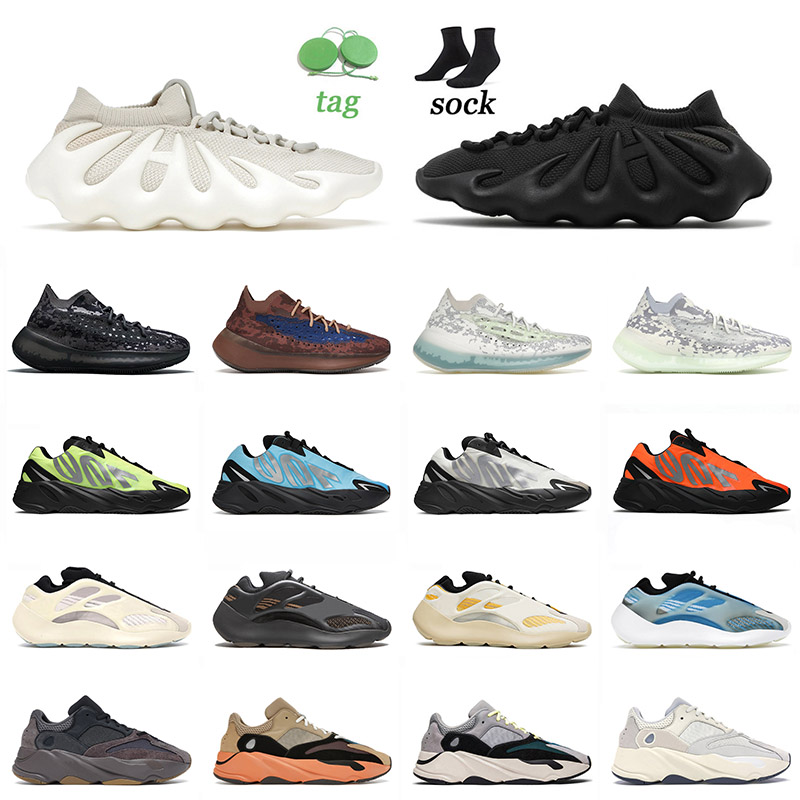 

Top Quality 450 Running Shoes Mens Womens Yeezy Boost 700 V2 V3 Eur 46 Cloud White Dark Slate Kyanite Safflower 380 Trainers Sneakers 36-46, C24 sun 36-45