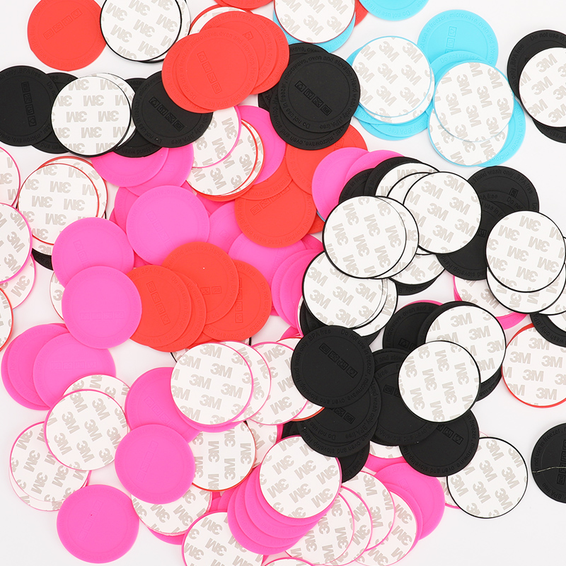 

Multicolor Self-Adhesive Sticker non-slip mat Silicone Rubber Bottoms for 15oz 20oz or 30oz Sublimation Skinny tumbler Cooler