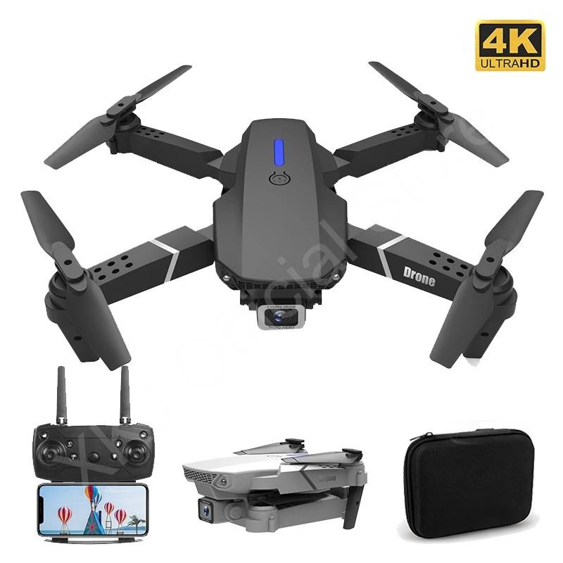 

E88 Pro Drone With Wide Angle HD 4K 1080P Dual Camera Height Hold Wifi RC Foldable Quadcopter Dron Gift Toy