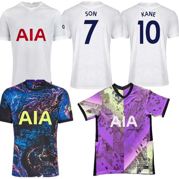 

21  DELE SON BALE KANE soccer jersey HOJBJERG BERGWIJN LO CELSO 2021 2022 football shirts uniforms men + kids kit