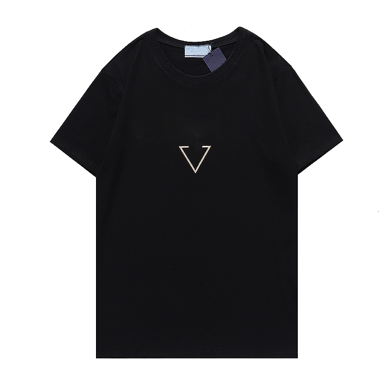 

2021 new Summer fashion Designer T Shirts For Men Tops Luxury Letter Embroidery Mens Women Clothing Short Sleeved shirt womens Tee
