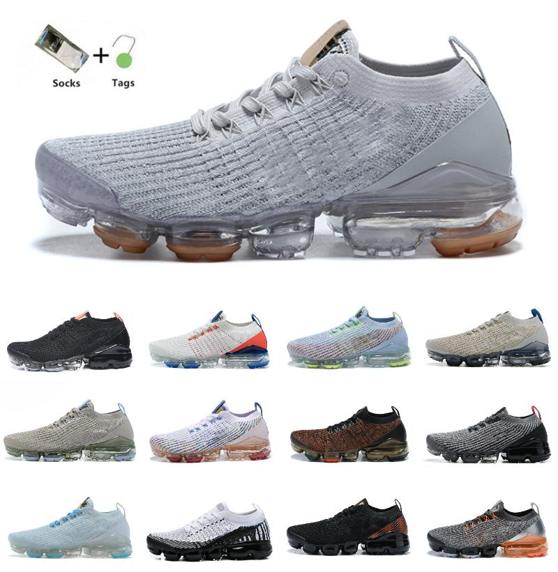 

Top Quality Fly Knit 3.0 Mens Running Shoes Triple Black Aurora White Oreo Dark Smoke Green Pink Rose Vapores 2.0 Women Sports Trainers Sneakers