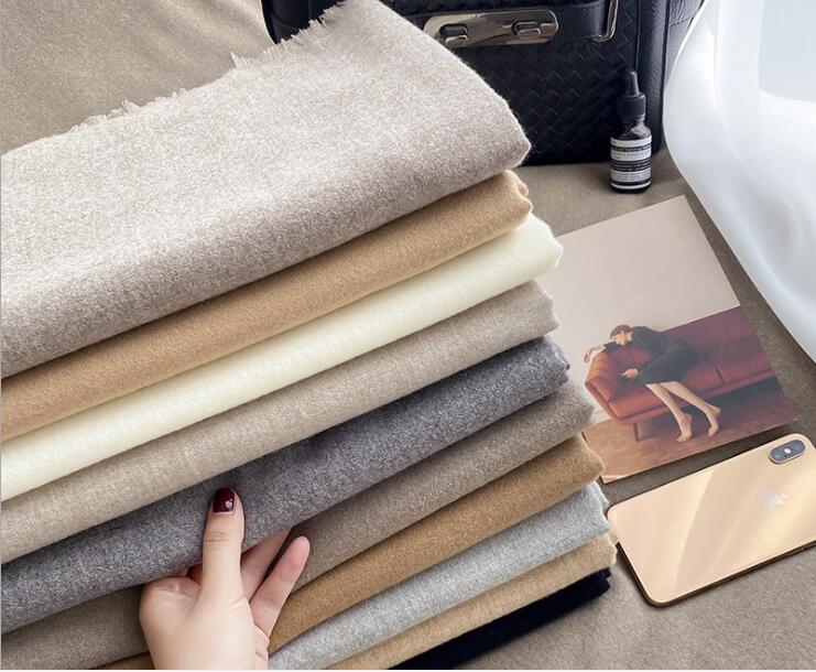 

Scarves Pure Color Scarf Women's Winter Cashmere Shawl Korean Version