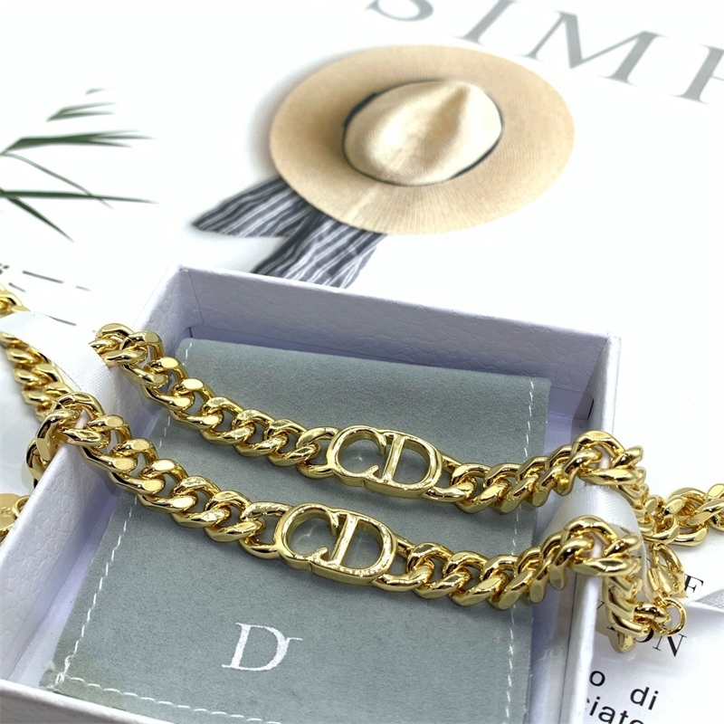 

Dijia / Dejia 20 new bareback simple CD clavicle chain versatile temperament niche Design Necklace femalek2, Silver