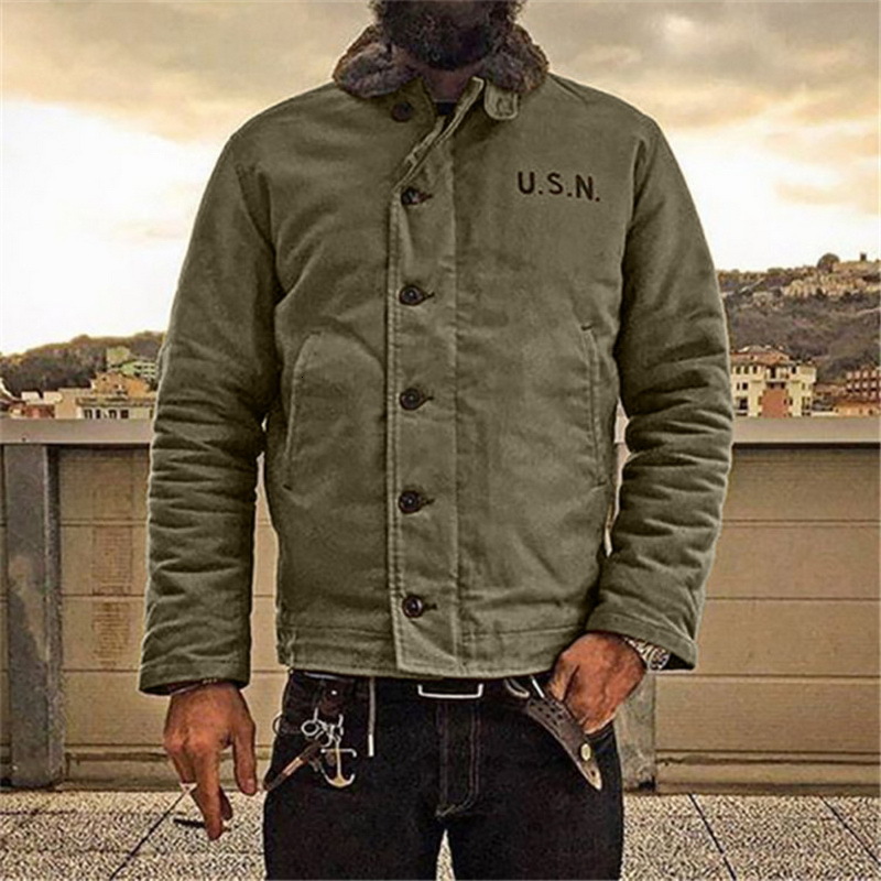 

New Outdoor Solid Casual Men's Plus Veet Winter Coat Jacket 2021 Oversize 4xl 5xl Fashion Clothes 4kmh, Spg0gem9915 g