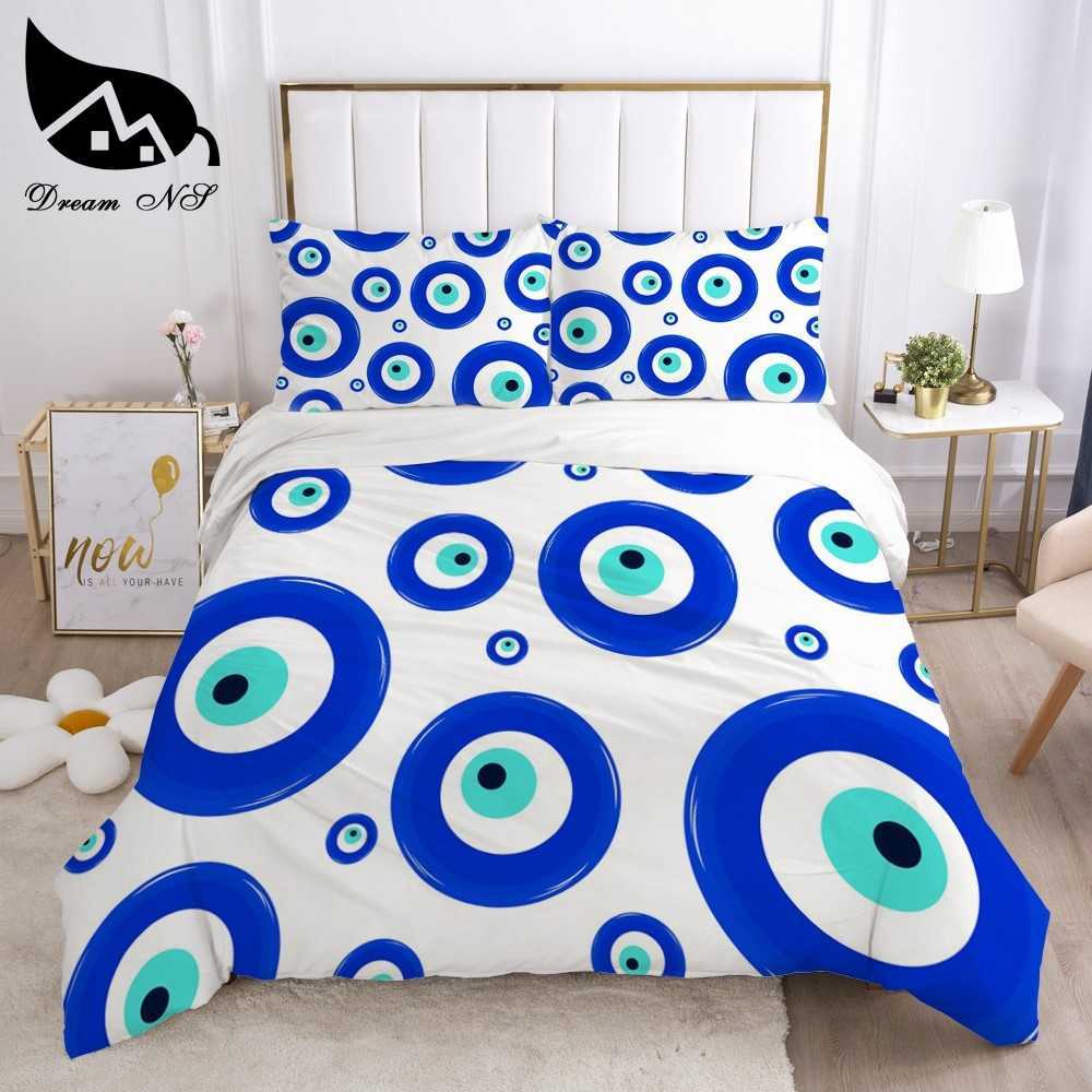 

Dream NS 3D luxury Bedding Set Custom/King/Europe/USA,Duvet Cover Set,Quilt/Blanket Cover Set,Bed set Evil eye,drop ship X0803, Evil eye 002-white-d