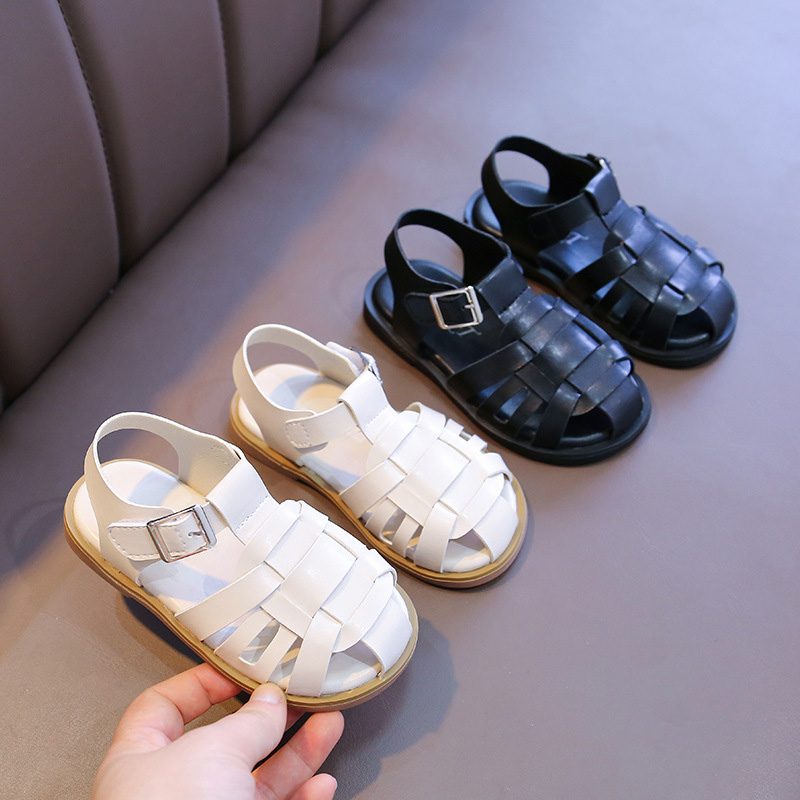 

Sandals For Girls Summer Baby Girls And Boys Outdoor Soft Cross Rubber Sandals Slippers Shoes Unisex Childrens White Flat Shoes