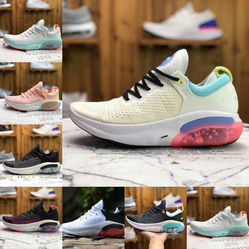 

High Quality Joyride Run FK Men Running Shoes Triple Black White Platinum Tint University Red Racer Blue Airs Trainer Sports Utility Sneakers F31, G001