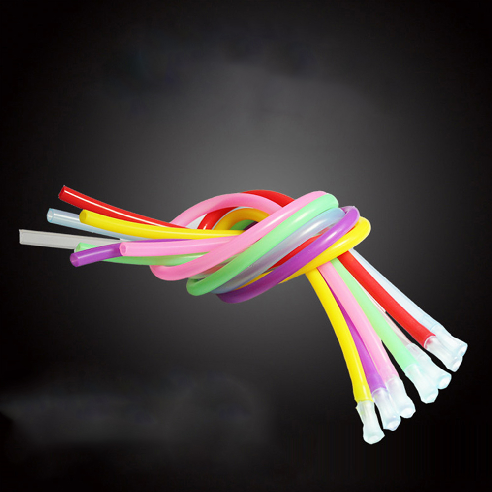 

50cm Water Smoking Silicone Tube for Shisha Hookash Food Grade Silicon Hose for Glass Vapor Whip Adapter Oil Rig Bong
