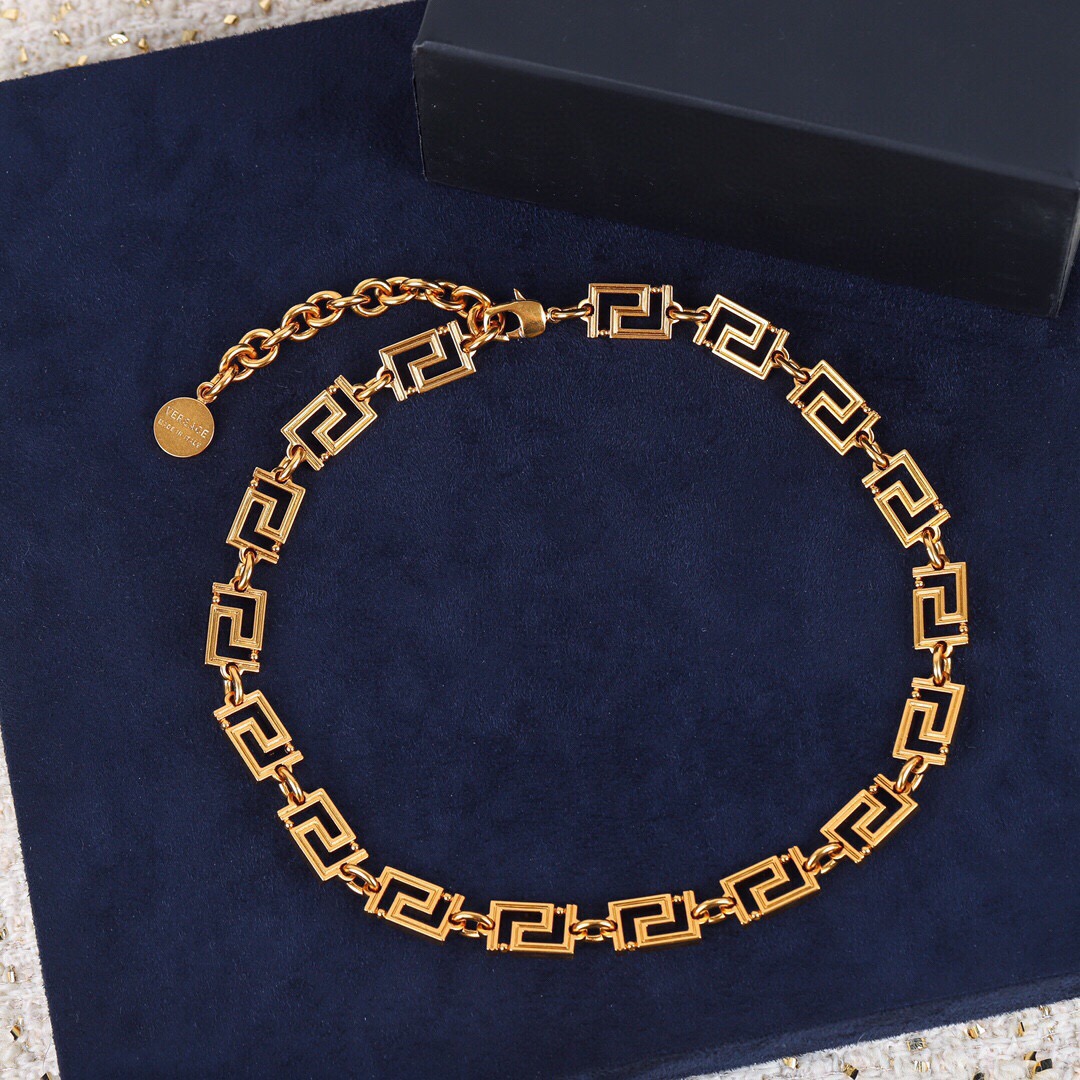

2022 Luxury quality Charm necklace choker for lady and women wedding jewelry gift have stamp PS4182