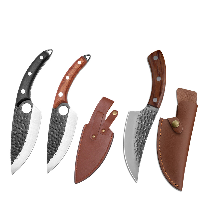 

Handmade Forged High Carbon Stee Kitchen Knife Boning Knifes Fish Fieting Knife Meat Ceaver Chef Butcher Knife Cooking Toos