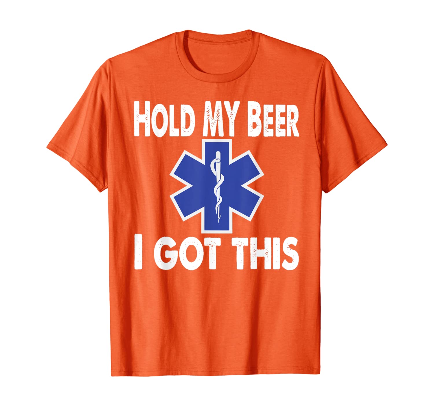 

Funny Hold My Beer I Got This EMT T-Shirt EMS Gift, White;black