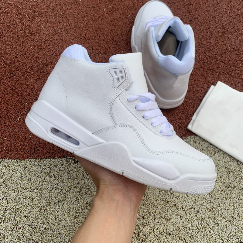 

Jumpman 4 Flight Legacy Mens Women Basketball Shoes Chicago True Court Purple Blue Fashion Man Trainers Sneakers BQ4212-101, Pay for extra lace