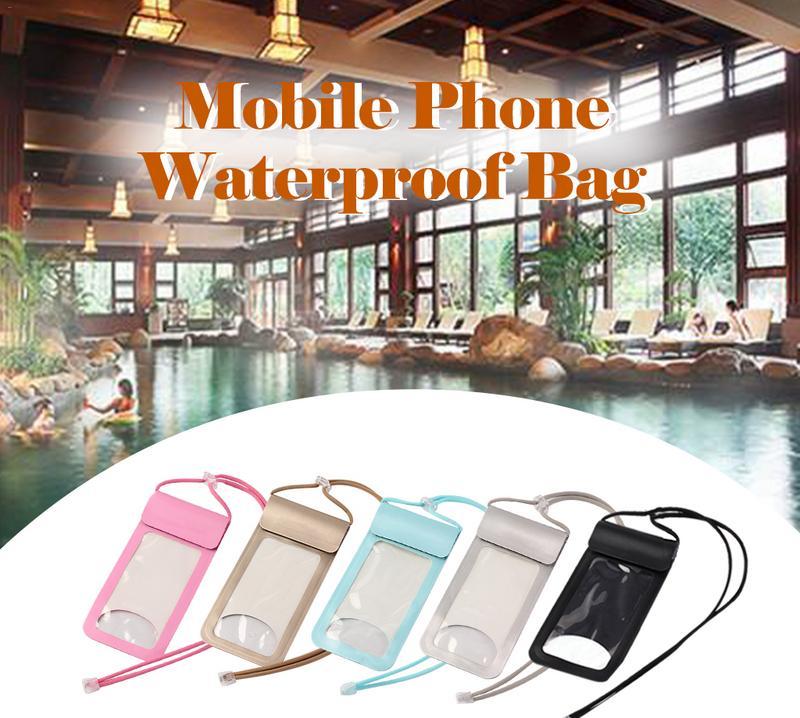 

Outdoor Bags Swimming Bag For Mobile Phone Storage Swim Arm With Strap Waterproof Accessory