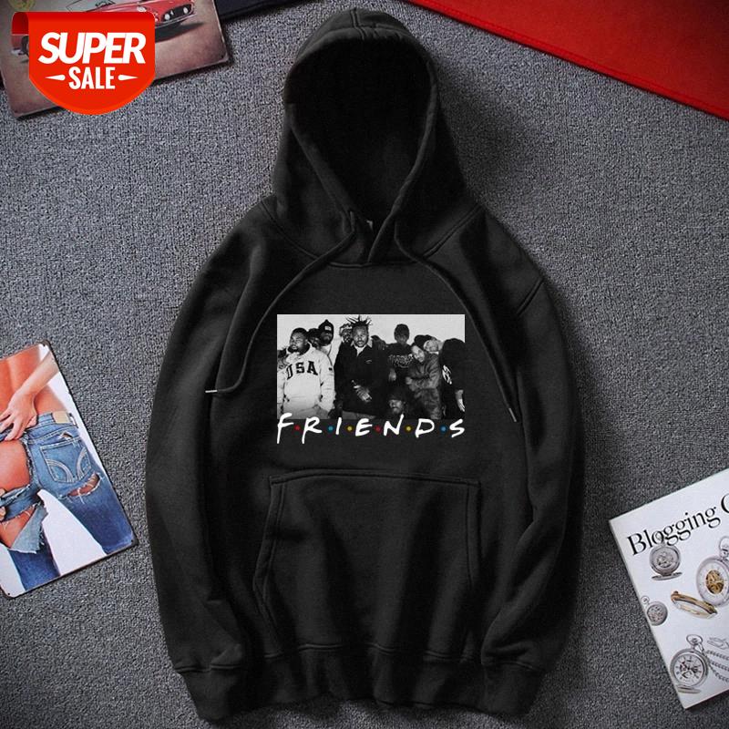 

New Sudaderas Wu-Tang Clan Friends TV show Vintage Gift For Men Women Hoodie Hip Hop Streetwear Top Cotton Fleece Sweatshirt #Kf9Q, Black