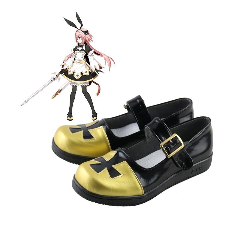 

Hot Fate/grand Order Cosplay Sabre Astolfo Cos Feminine/male Shoes Lolita Women's Fivela/male Flats 3z59, Women size