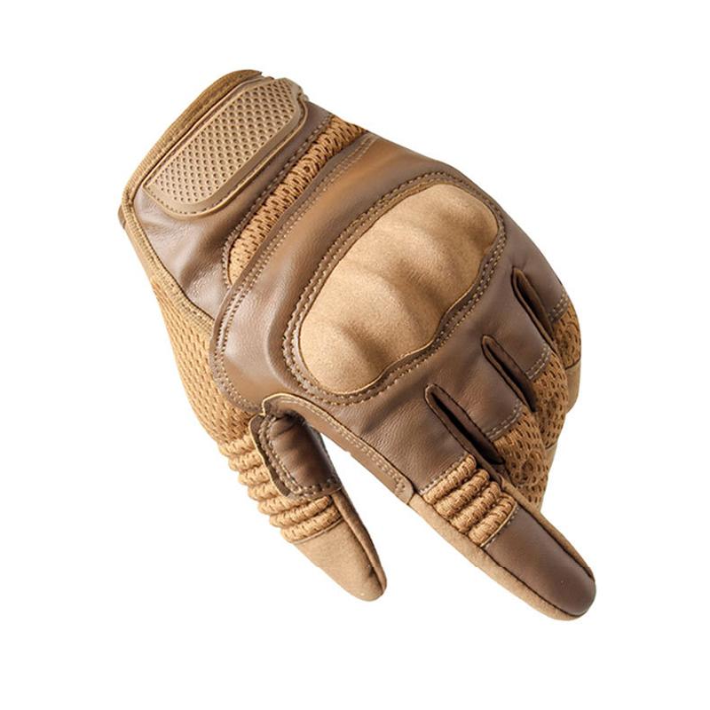 

Sports Gloves Men Tactical Military Army Combat Knuckle Finger Touch Screen Hunting Hiking PU Leather Mittens, Black2