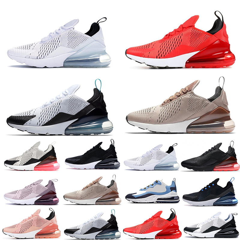 

2022 270 mens running shoes sneakers Anthracite University Red Triple Black tiger Teal Regency Purple Metallic Gold black Hot Punch men women trainers sports shoe, Item#15
