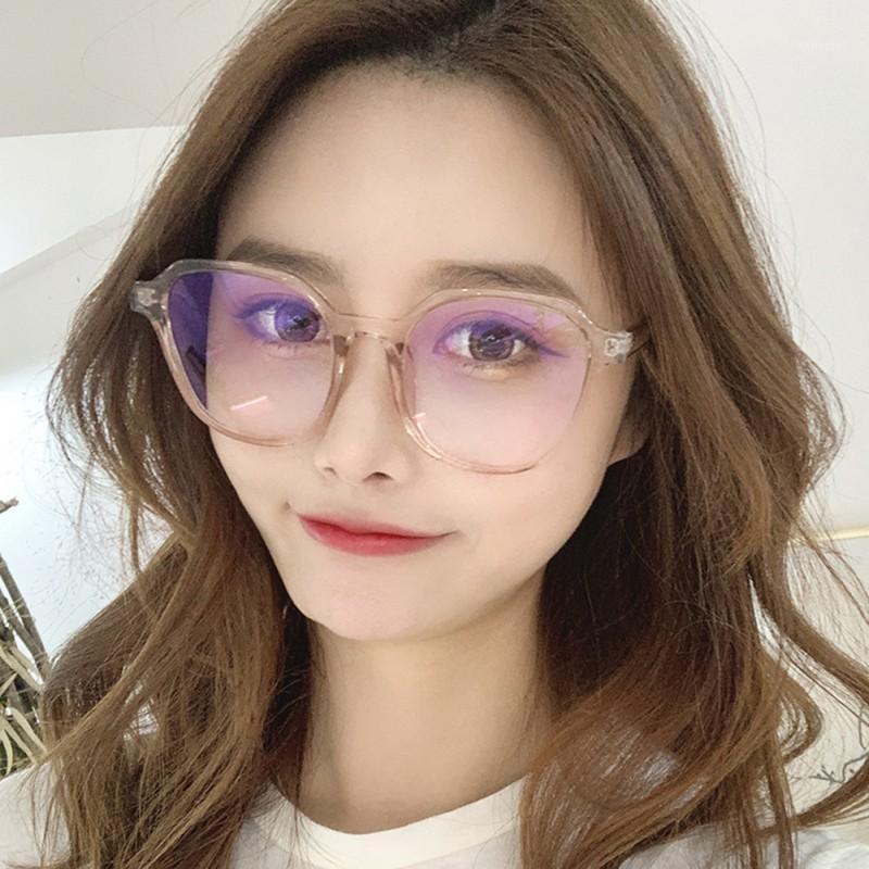 

Sunglasses Sunglass Metal Square Border Retro Fashion Candy Color Large Frame Flat Mirror Glasses Eyewear 6 Types1