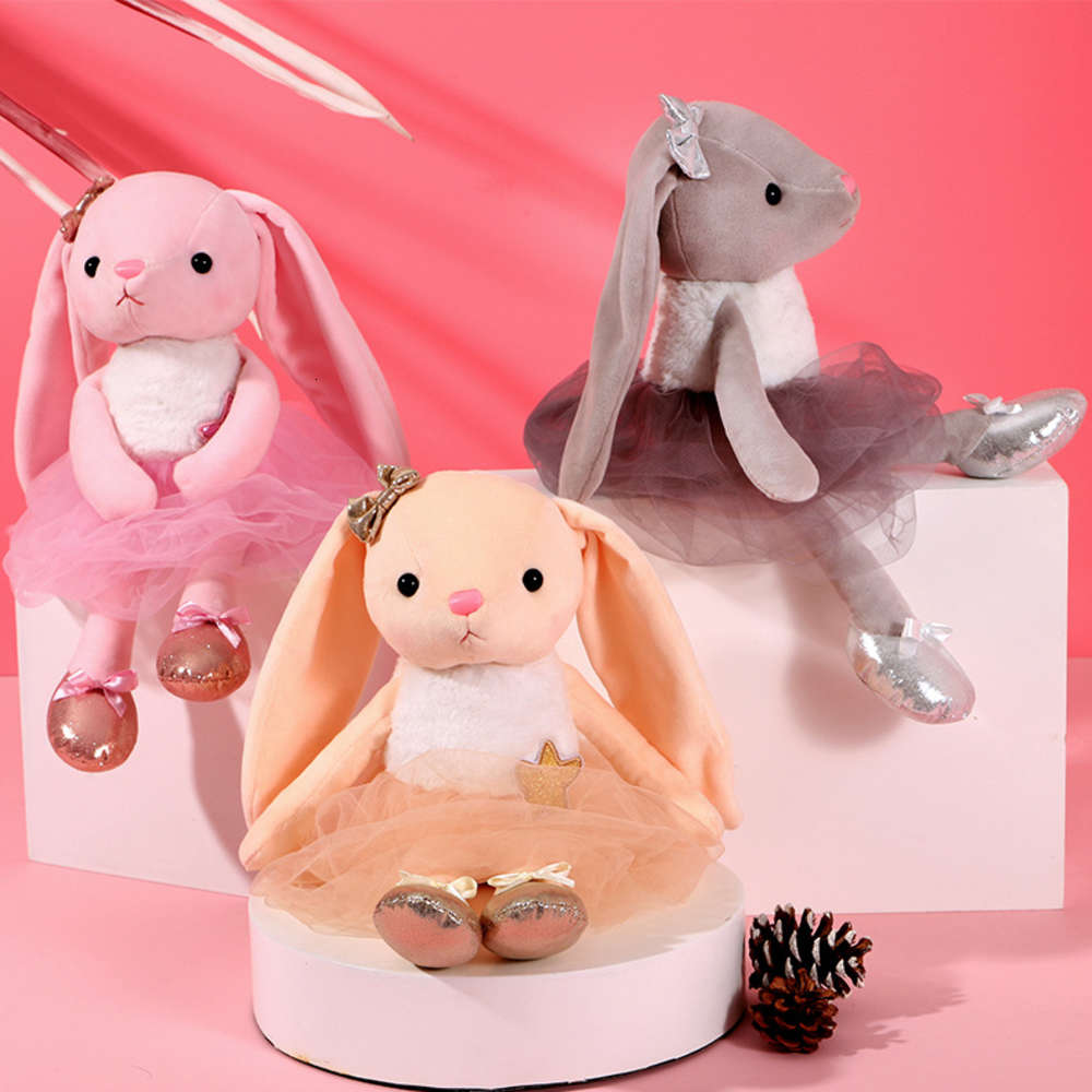 

Cute ballet doll plush machine Doll Girl gift, Blue
