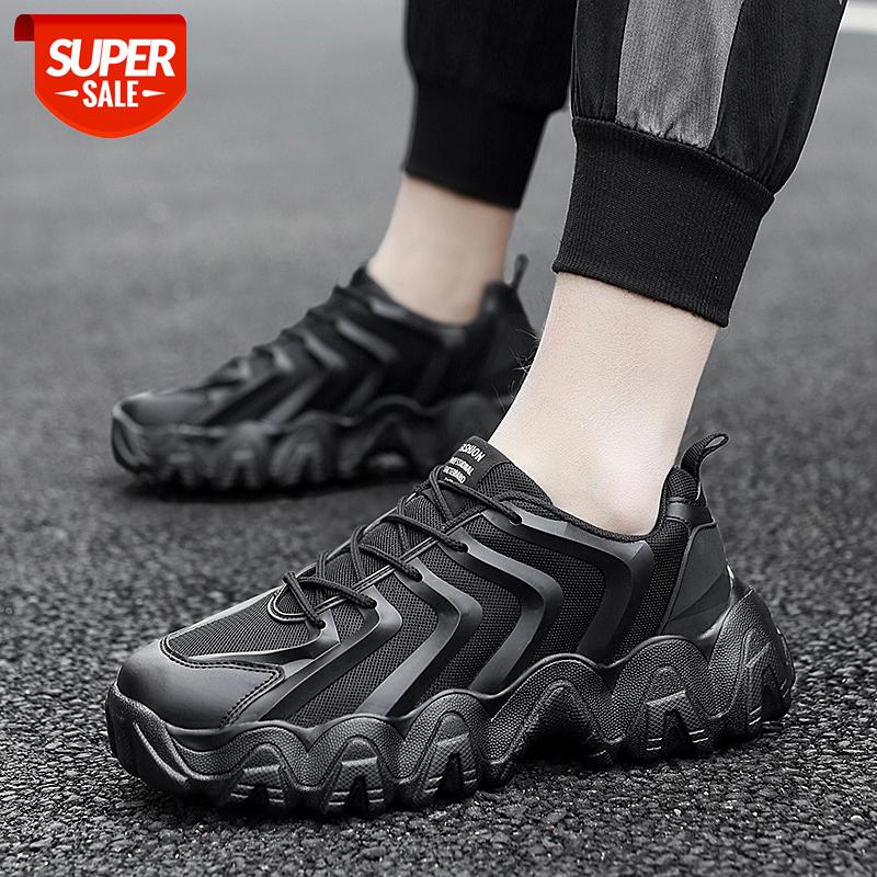 

New Sneakers Men Running Shoes Casual Shoes Breathable Athletic Adults Trainers Lace-up Sneakers Male Outdoor Men #jN9v