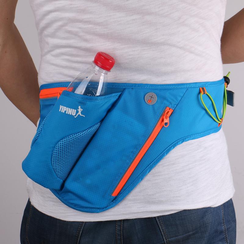 

Waterproof Running Pouch Women Men With Bottle Holder Outdoor Waist Fanny Bags For Exercise Sport Decoration