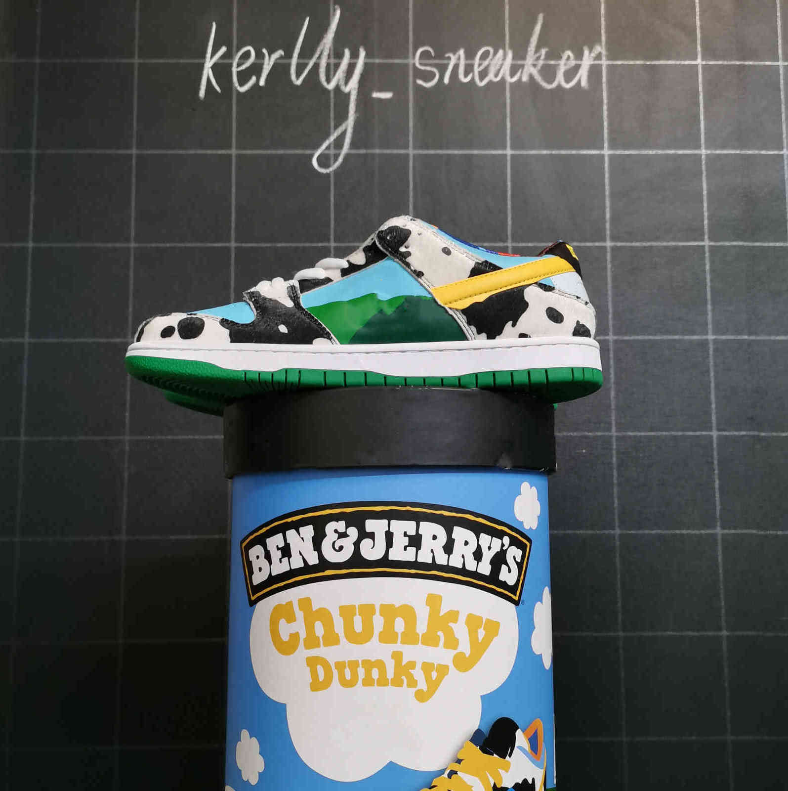 

SB inventory Milk ice cream Low Cylindrical Pro QS Chunky series low-top wild casual sports shoes cylindrical, 14