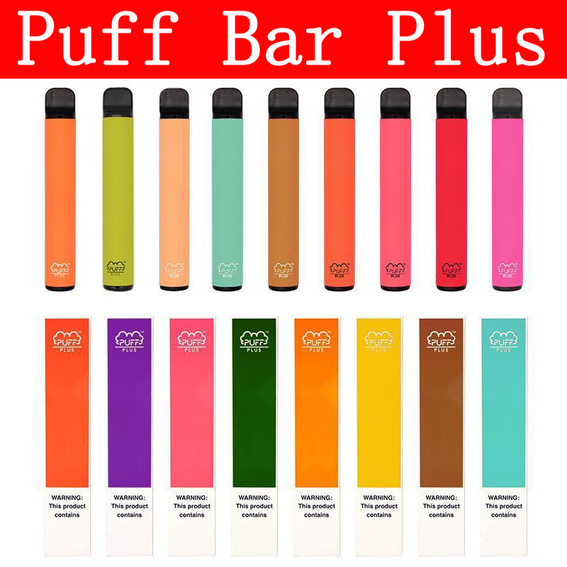 

Puff Bars Plus Disposable Vape 800+ Puffs Cigarette 650mAh Battery 3.2mL puff plus Vapes Pods For Store Puff bar Disposable Vapes