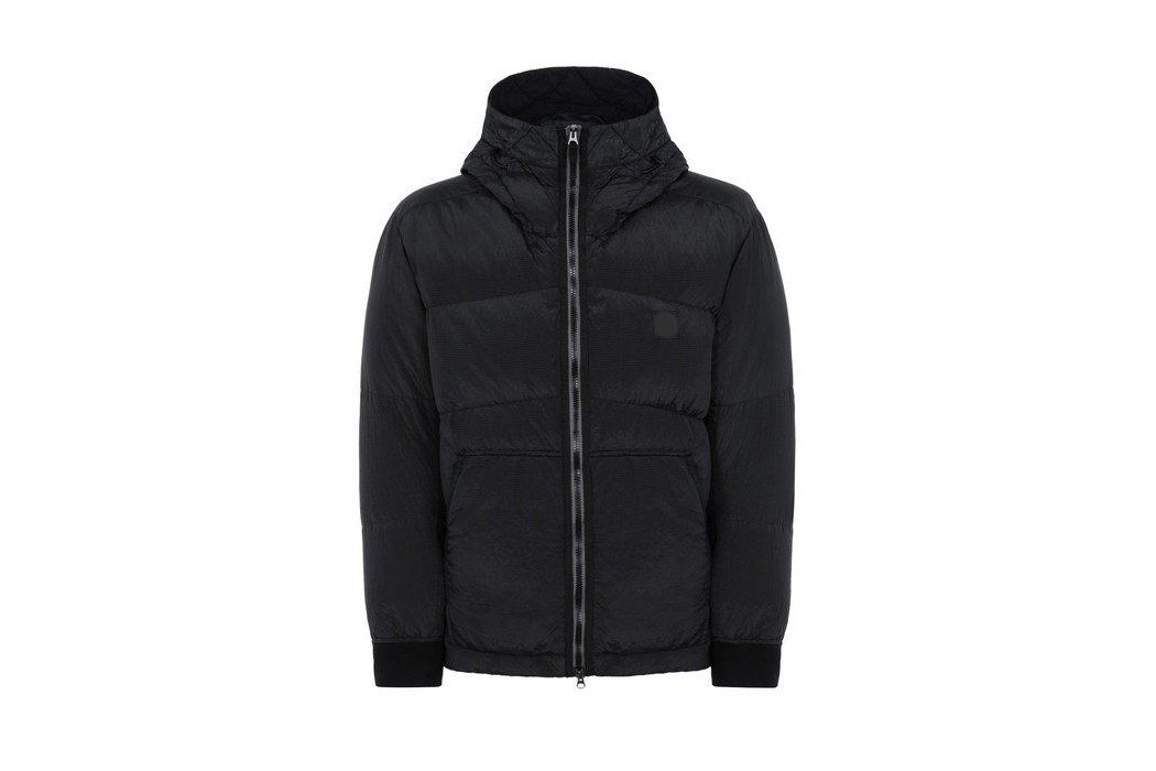 

cptoney astone is lan d men's down & parkas designer detachable cap, Black