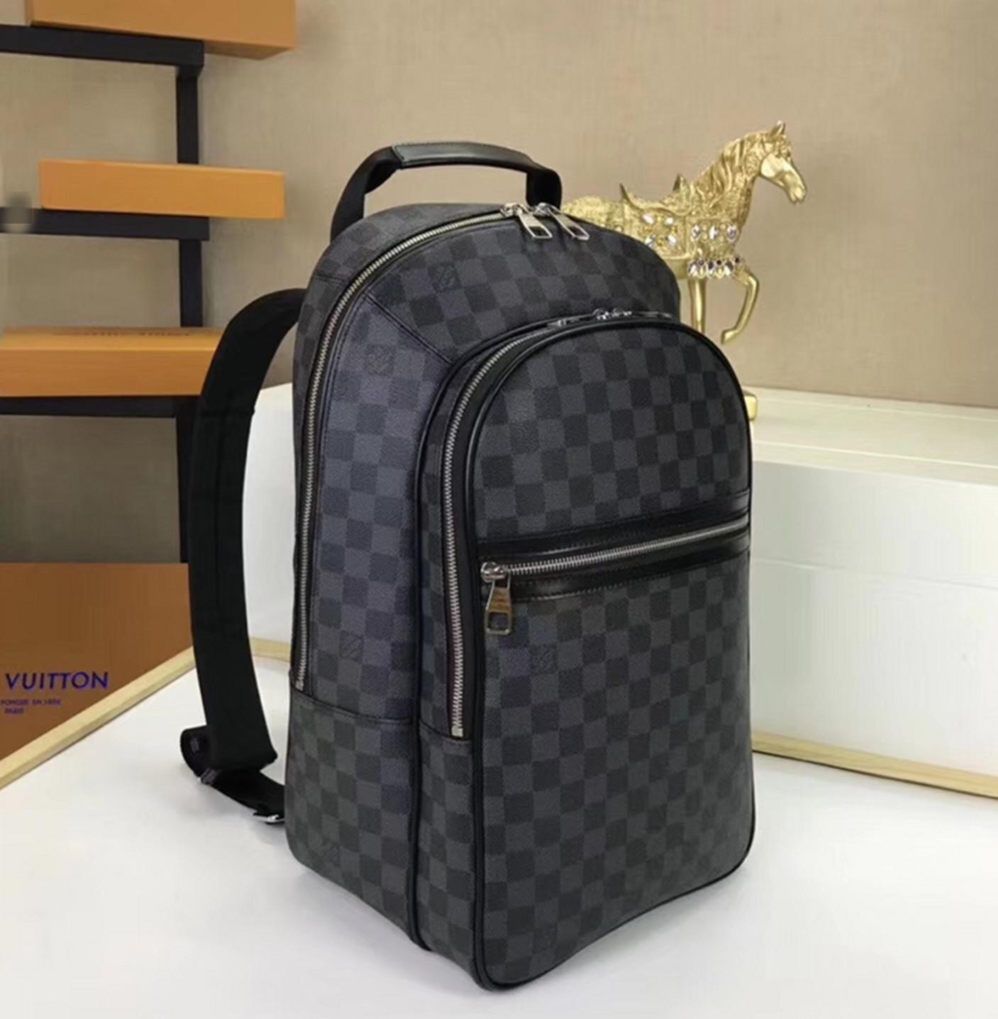 

Luxury Backpack Men Genuine Leather Travel Shoulder Bag Luxury MICHAEL Backpacks Women School Bag Tote N58024 Messenger BagLVLouisVitton YSLVUTTON