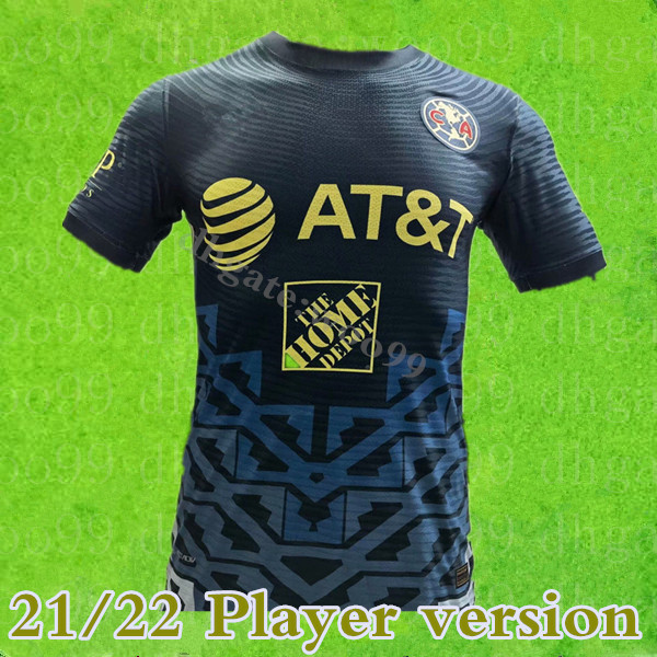 

Player version top 2021 2022 Club America Away Soccer Jerseys F. VIÑAS HENRY G. OCHOA Liga MX jersey RODRIGUEZ GIOVANI 2122 América Football Shirt