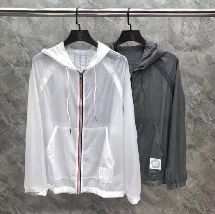 

2020 Hot for sale brand men quick drying long sleeve zipper skin garment sunscreen garment Jackets SIZE M-XXL, Black