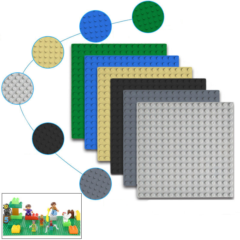 

16x16 DIY Building Blocks Toy Dot Base Plate Large Size Big Baseplate Bottom Board For Figure