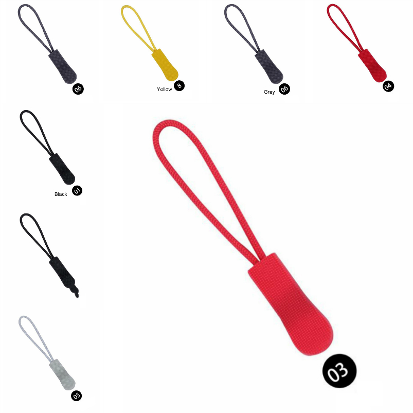 

NEW cheap Fashion Men women Designer Black White Red Casual Zipper Bag Parts Zipper c0106