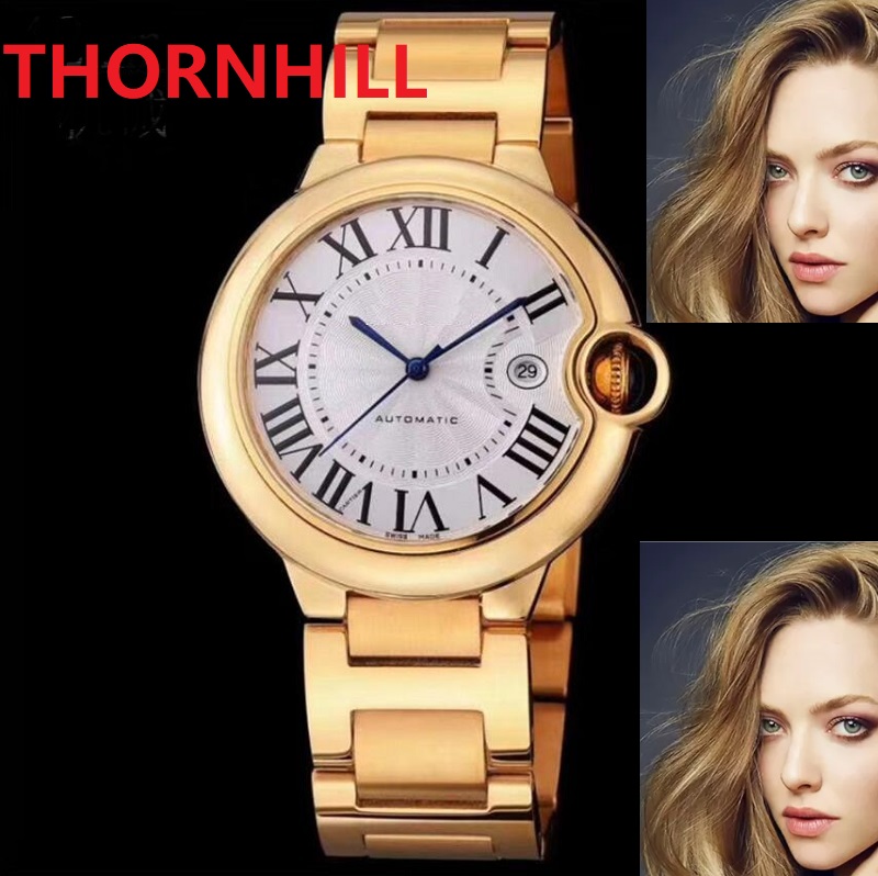 

Top Mens Watches 5A Quality Roman Dial Designer Men 316L Stainless Steel Strap Automatic Mechanical Watch 2813 Movement Wristwatch Sapphire, As pic