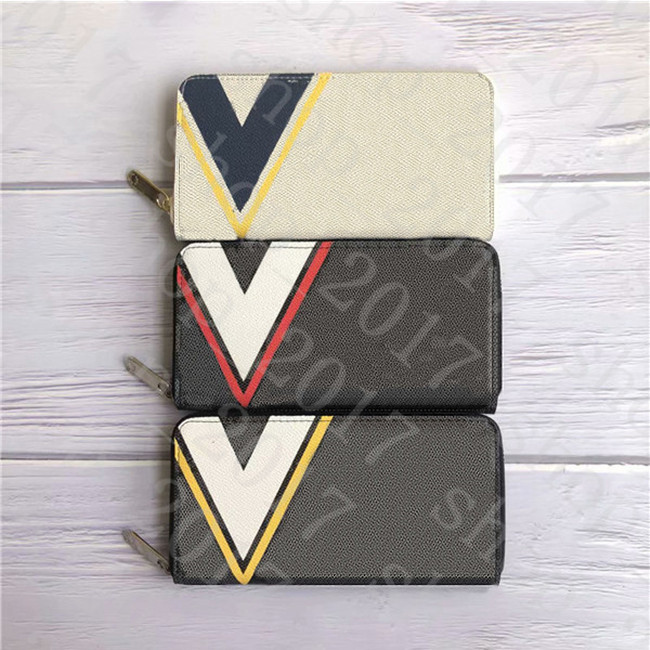 

YQ ZIPPY WALLET VERTICAL the most stylish way to carry around money, cards and coins Classic Design Men Leather Purse Card Holder, Black grid red