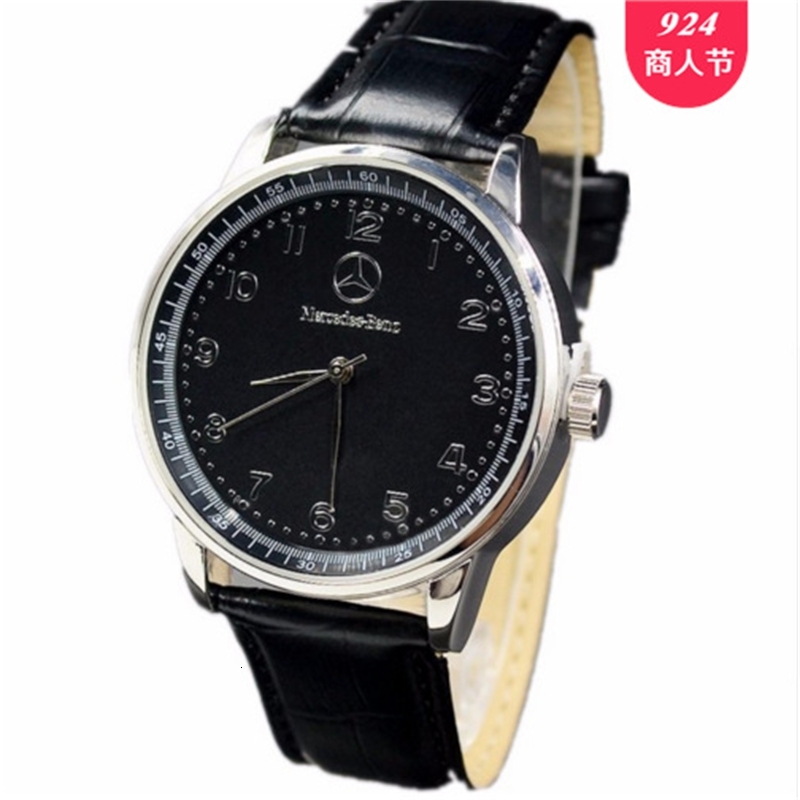 

Mercedes Benz Men's Korean Fashion Business Leisure Belt Watch, Black