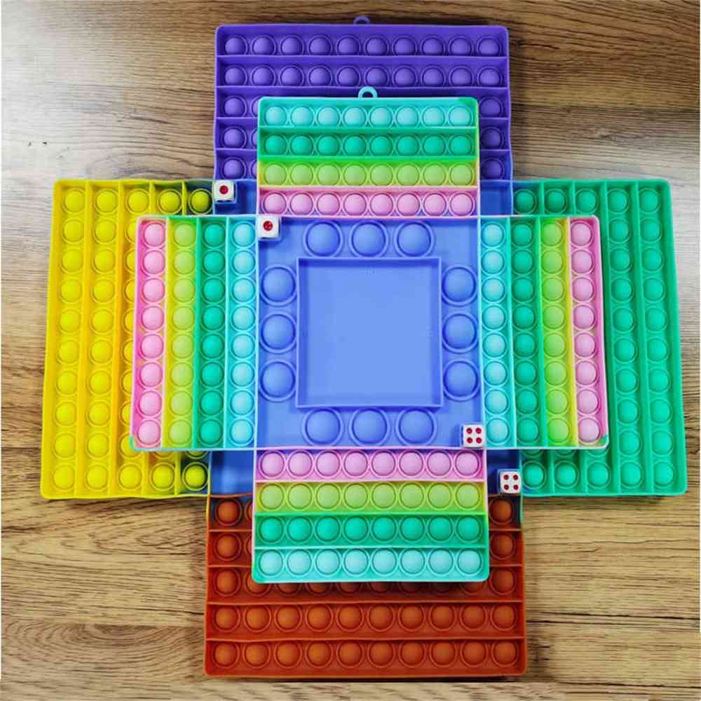 

39CM 30CM Giant large chessboard fidget push bubble popper poo-its pop bubbles board mega jumbo size fingertip desktop decompression toys ra