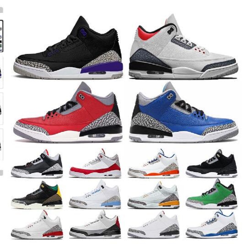

Sales 2021 New 3s 3 Knicks Rivals III Cheap Shoe TINKER SP BLACK CEMENT UNC Blue PE Mocha Mens Basketball Shoes Sports Sneakers, # 8