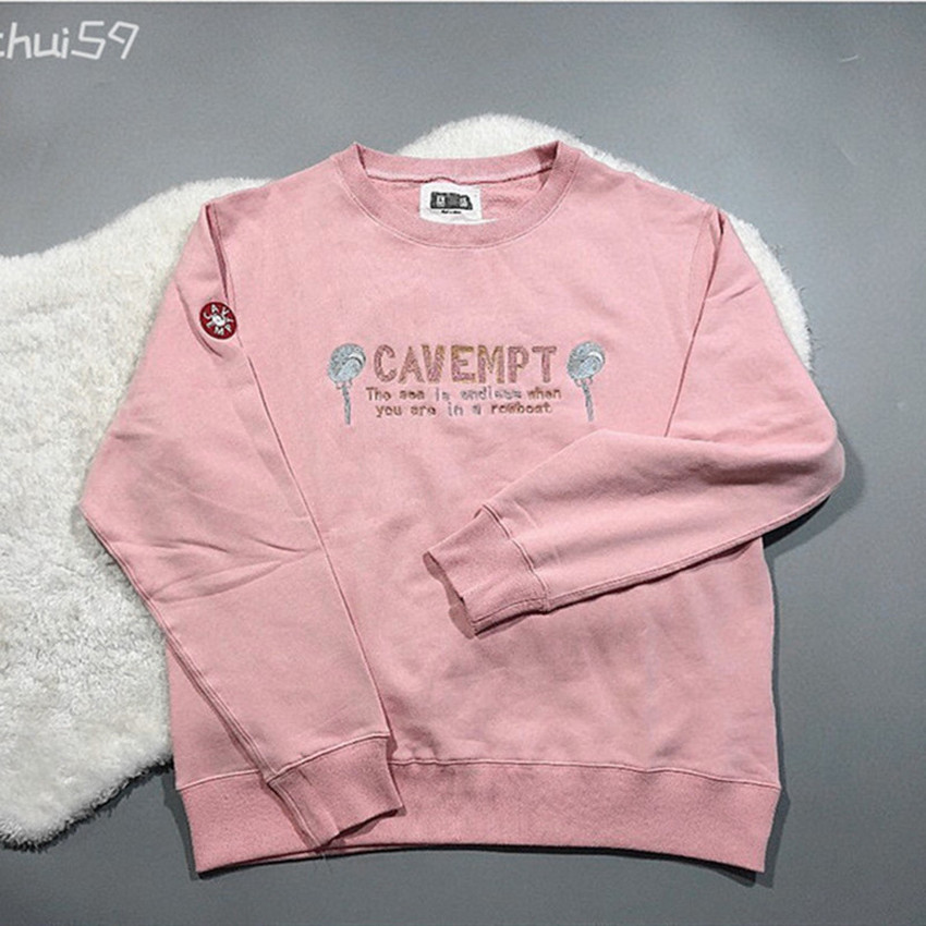 

2021 New Embroidery Balloon Cavempt C.e Crew Neck Orange Crewneck Men Woman Sweatshirts Cav Empt Hoodies 2m9n