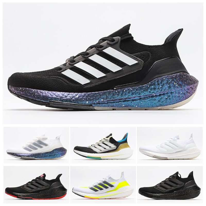 

2021 UltraBoost 21 Consortium 20 Trainer Running Shoes Men Women Top Quality ultra 21s Triple Black White Lover trainers sports sneakers Size 36-45, #03