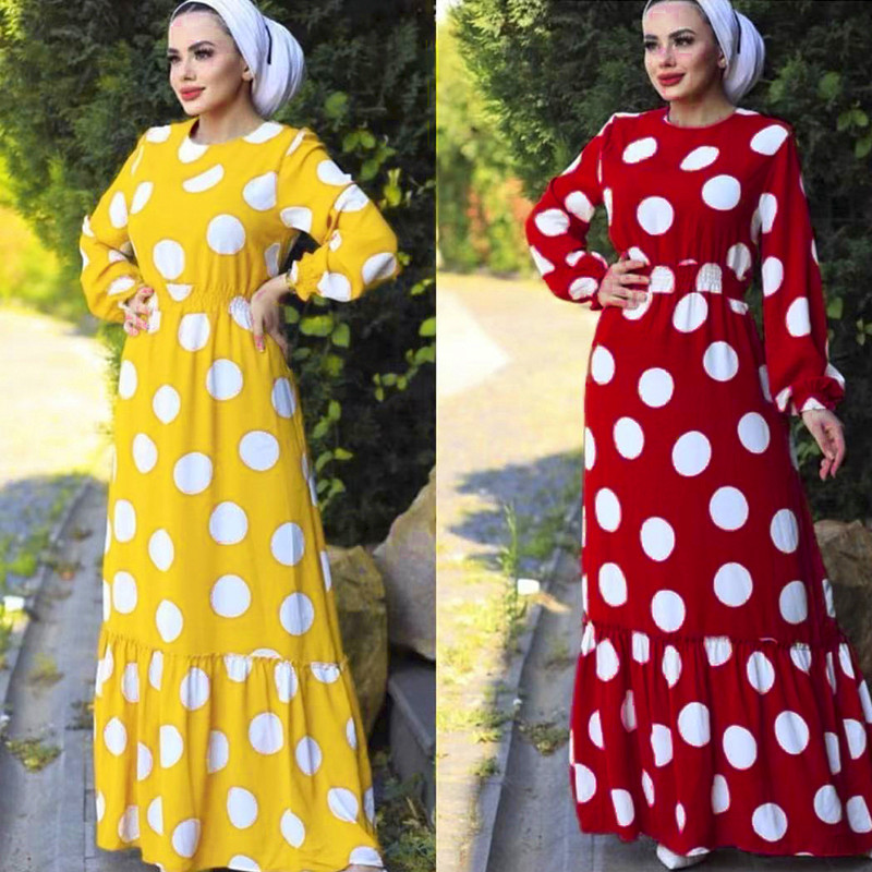 Muslim Evening Dresses For Women Caftan Marocain Turkey Islam Clothing Plus Size Vestidos Robe Longue Jelaba Femme Musulmane-image-704379714