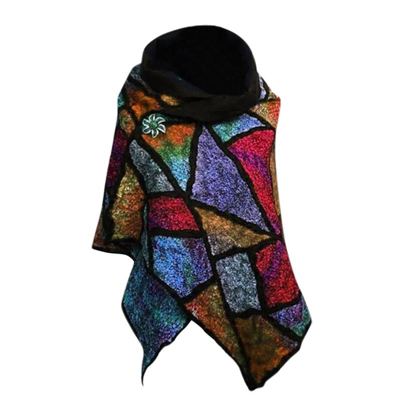 

Scarves Women Winter Luxury Designer Scarf Wraps Soild Flowers Printing Button Soft Wrap Casual Warm Shawls British Scarfs
