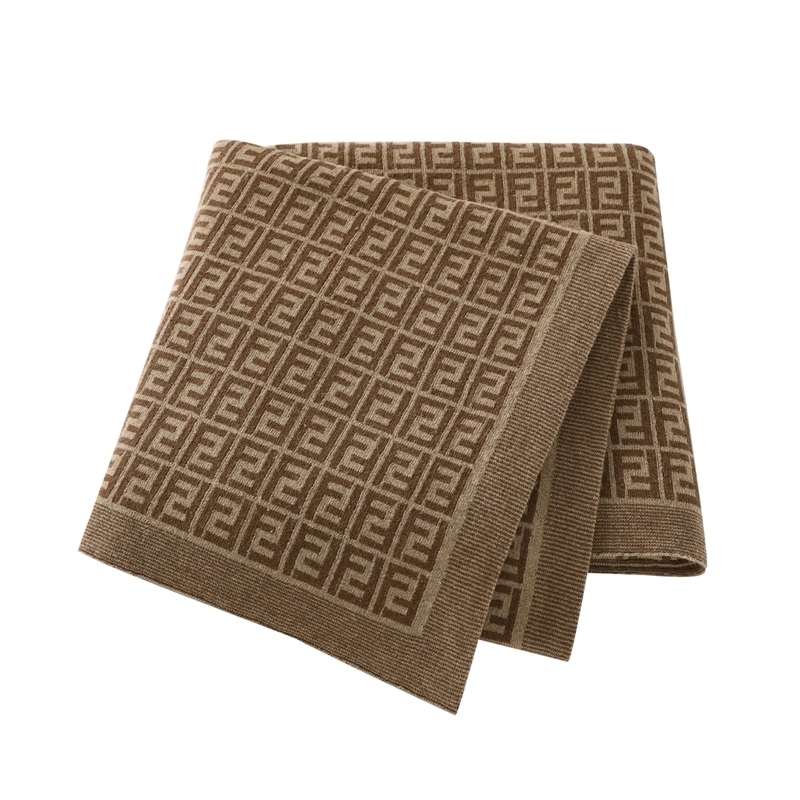 

Baby Blankets Super Soft Infant Boys Girls Cotton Knitted Swaddle Wrap 100*80cm Newborn Bebes Unisex Stroller Bed Sleeping Cover 210309