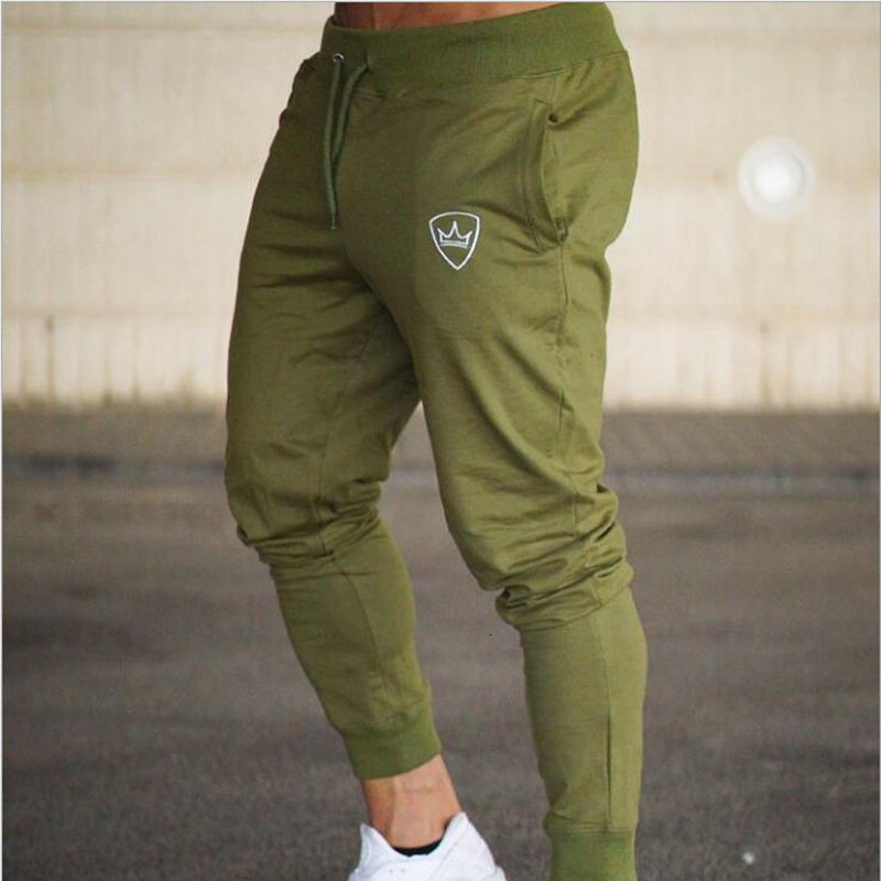 

2021 New Joggers Sweatpants Men Casual Gym Fitness Workout Training Sportswear Pant Running Sport Cotton Trousers Male Track Pants Z0el, Gray