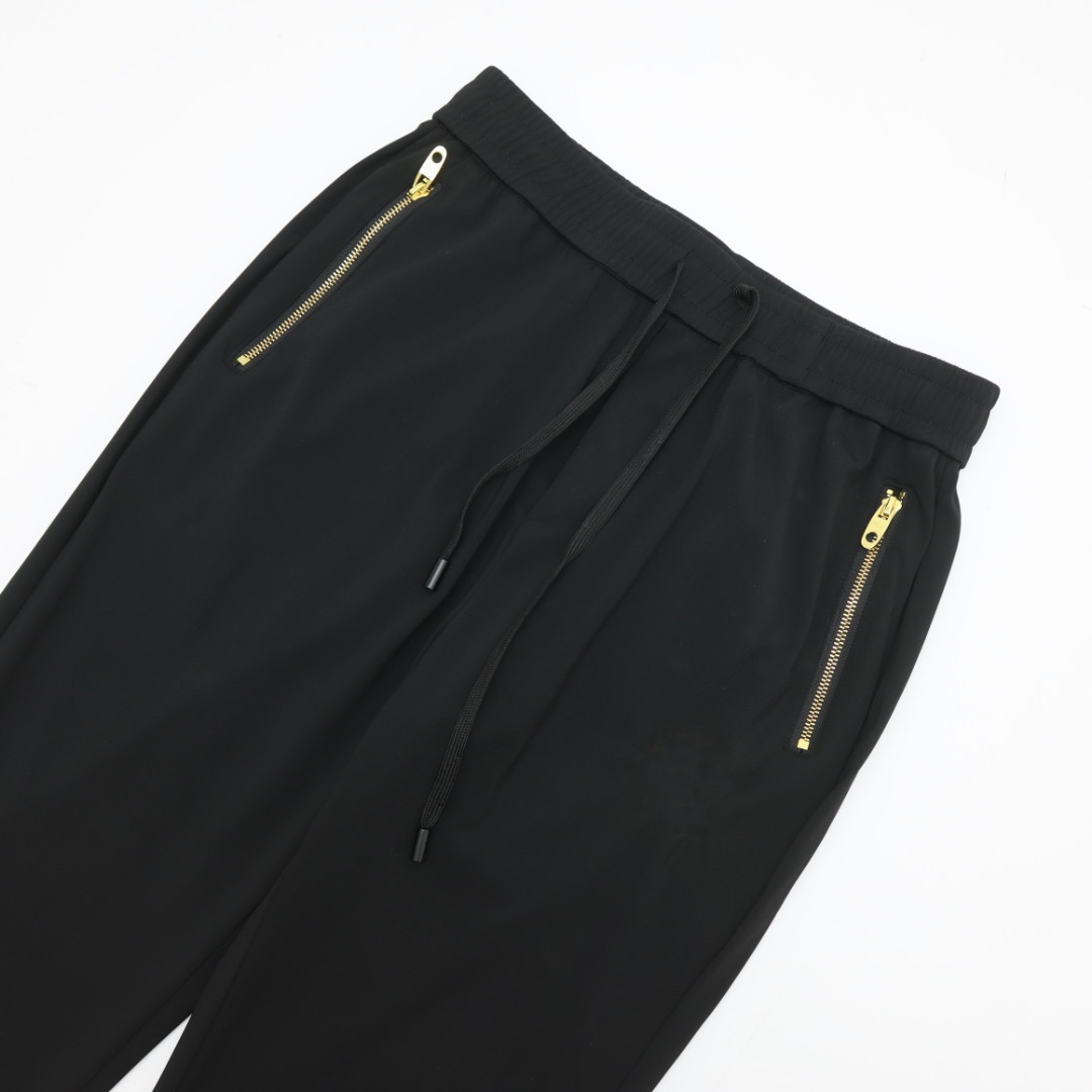 

2021 classic designer clothing monochrome men' and women' pants fashion match, street -XXL men pant not jeans, Black