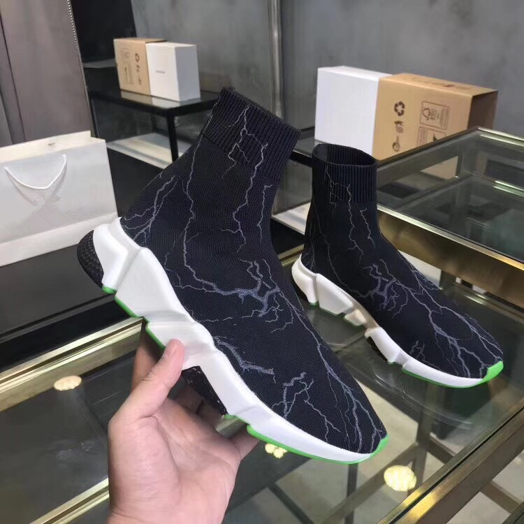 

Alexander platform men casual shoes socks sneaker classic triple black white red fashion men women chaussures sport trainers 34-45, Choose the color