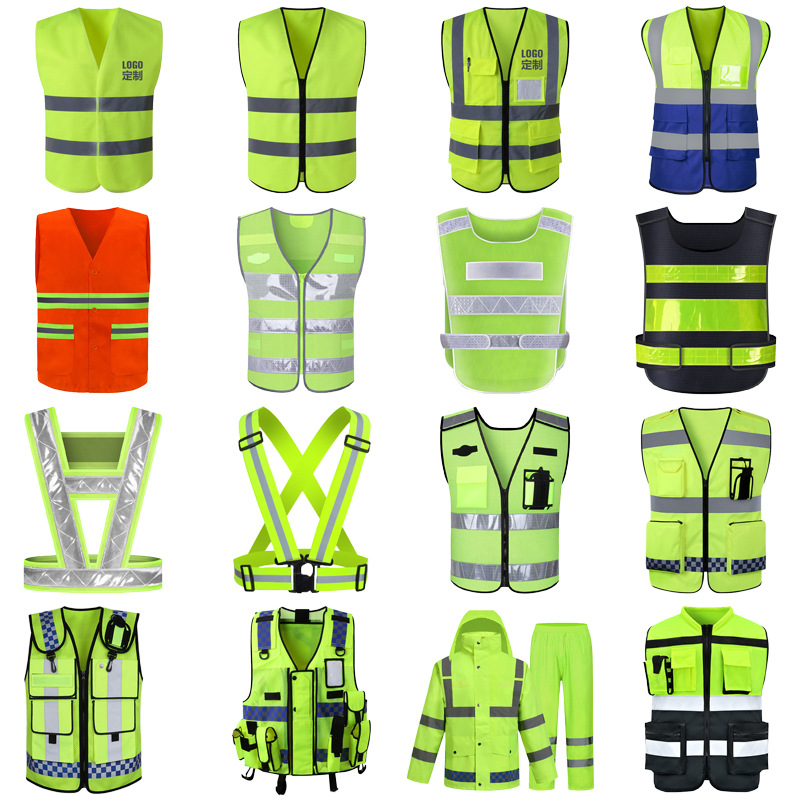

Wholesale reflective vest personal protective equipment safety clothing for industrial high visibility workplace safety PPE OEM