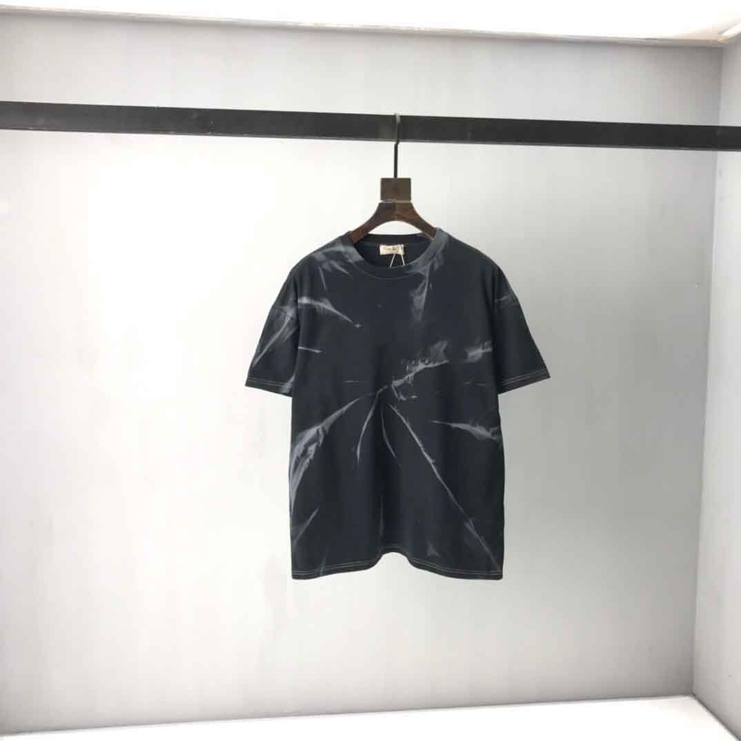 

2021ss spring and summer new high grade cotton printing short sleeve round neck panel T-Shirt Size: -l-xl-xxl-xxxl Color: black white fddfg7g6